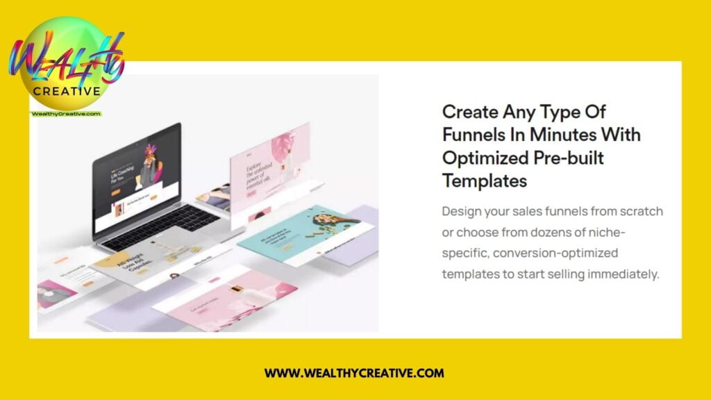 With WPFunnels You Can Create Any Type of Sales or Marketing Funnel In Minutes Using Optimized Pre-built Templates.