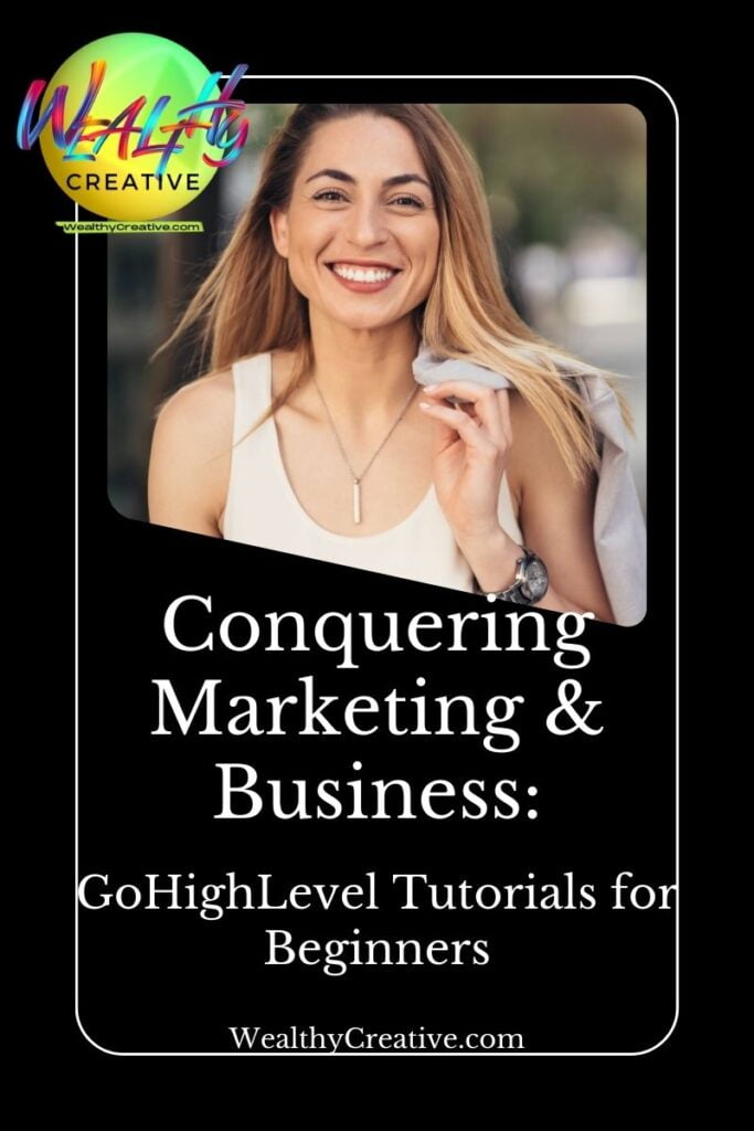 Conquering Marketing & Business: GoHighLevel Tutorials for Beginners!

Feeling overwhelmed by a million marketing tools? GoHighLevel simplifies it all! Master this all-in-one platform with our beginner-friendly GoHighLevel tutorials and become a marketing whiz.