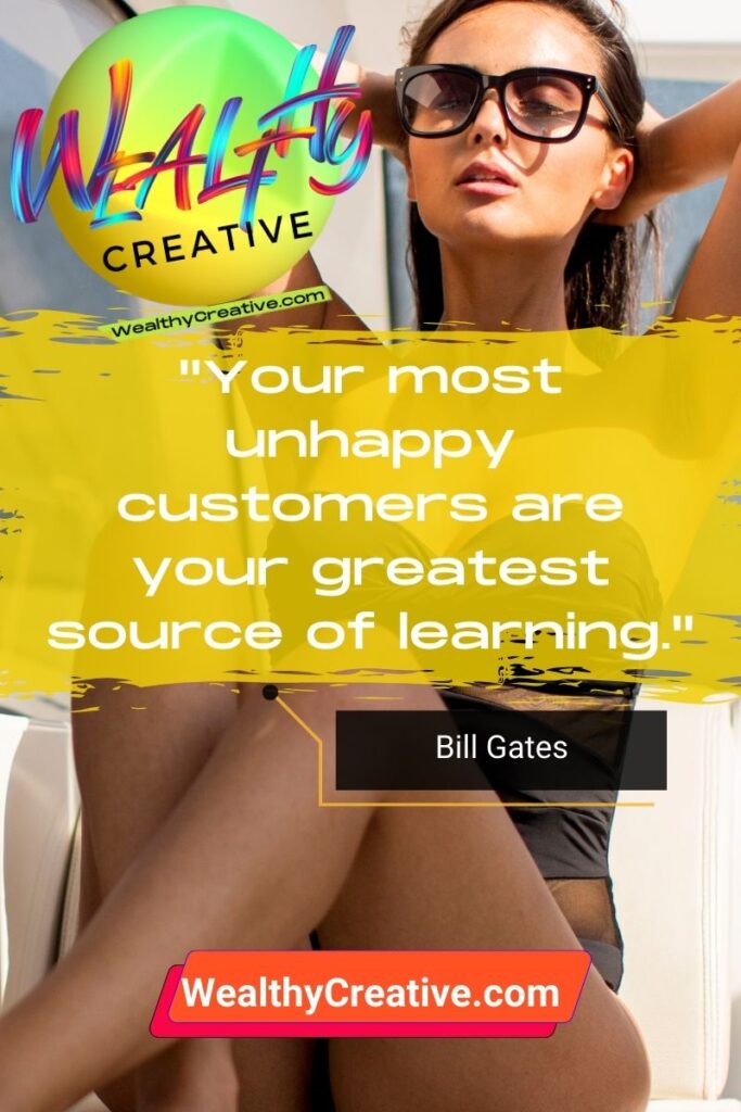 Get motivated to take control and manage your entire business from one platform by signing up for the GoHighLevel free trial with this Inspirational Marketing Quote: "Your most unhappy customers are your greatest source of learning." - by: Bill Gates