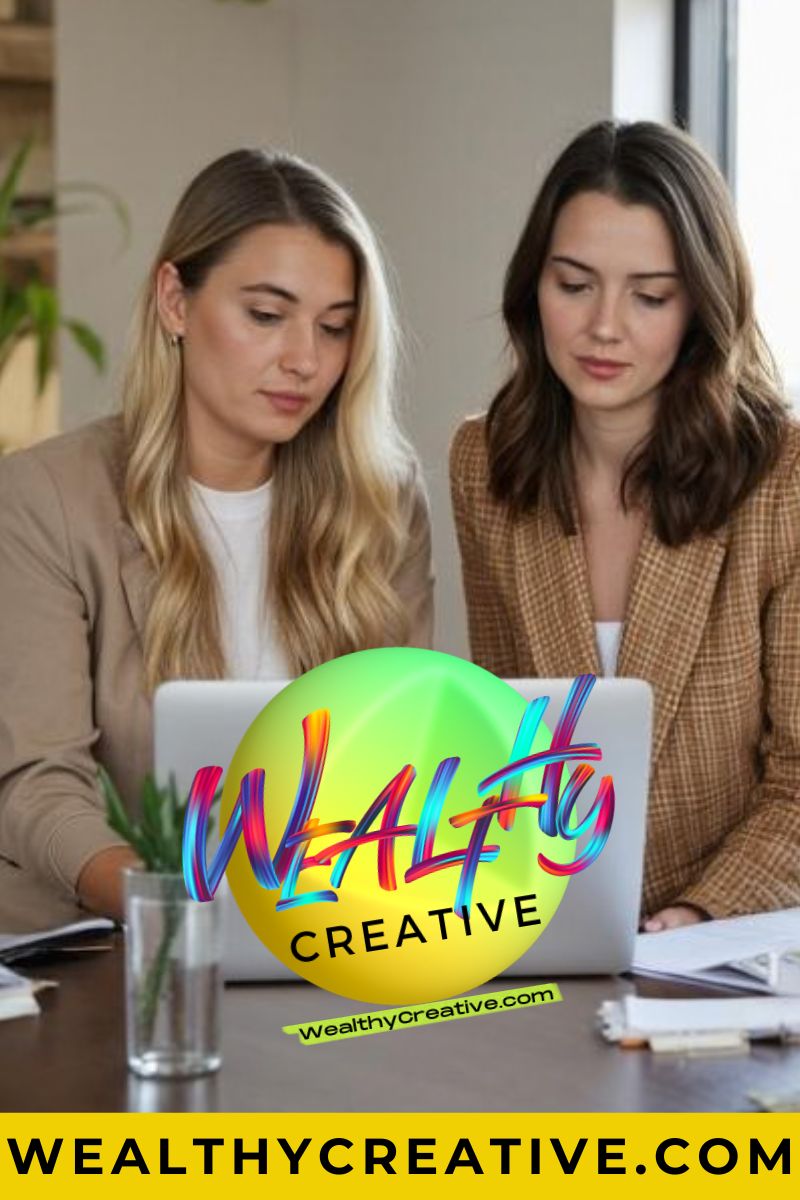 Female students building a towering structure of blocks, representing a growing business.