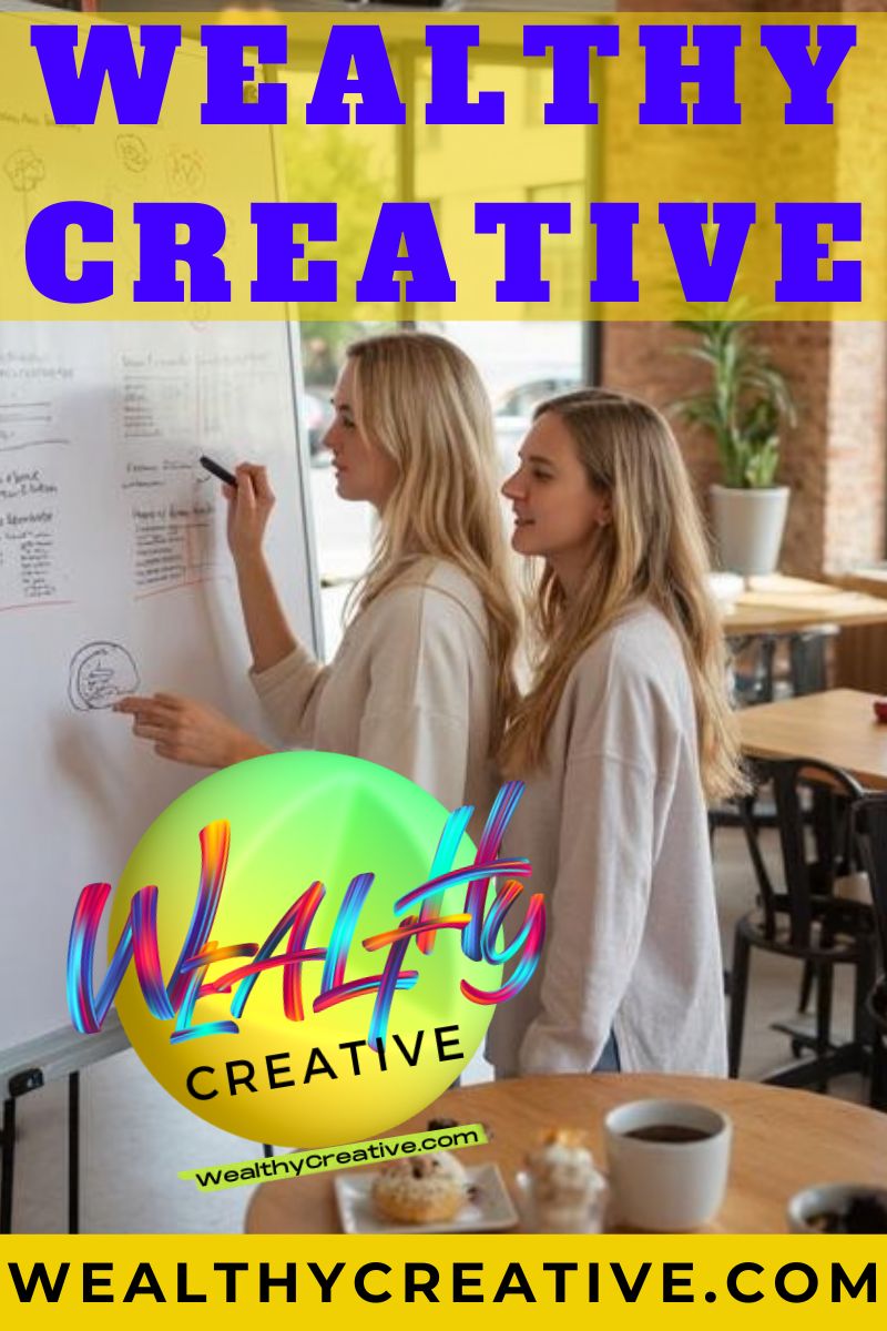 Female students happily engaged in a hobby that's also generating income.