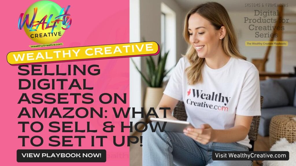 Selling Digital Assets on Amazon: What to Sell, How to Set It Up, and What Actually Works!