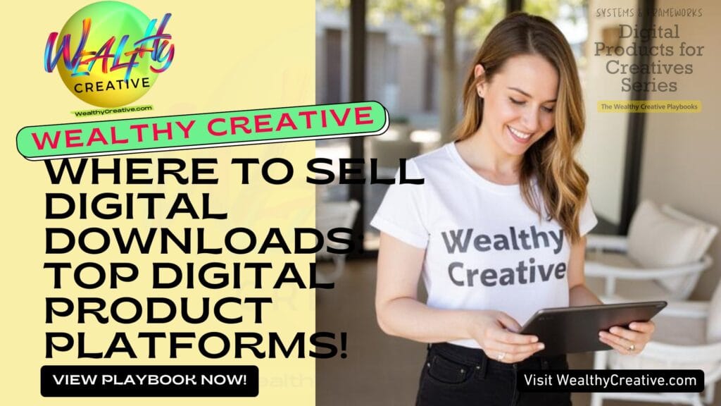 Where to Sell Digital Downloads: Best Digital Product Platforms That Actually Pay!